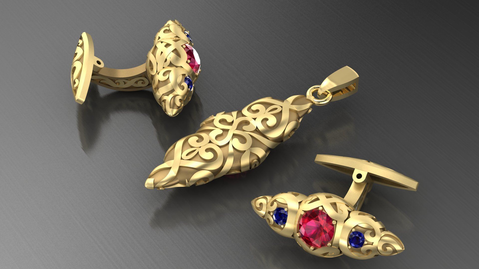 Headset with Patterns 3D print model_1