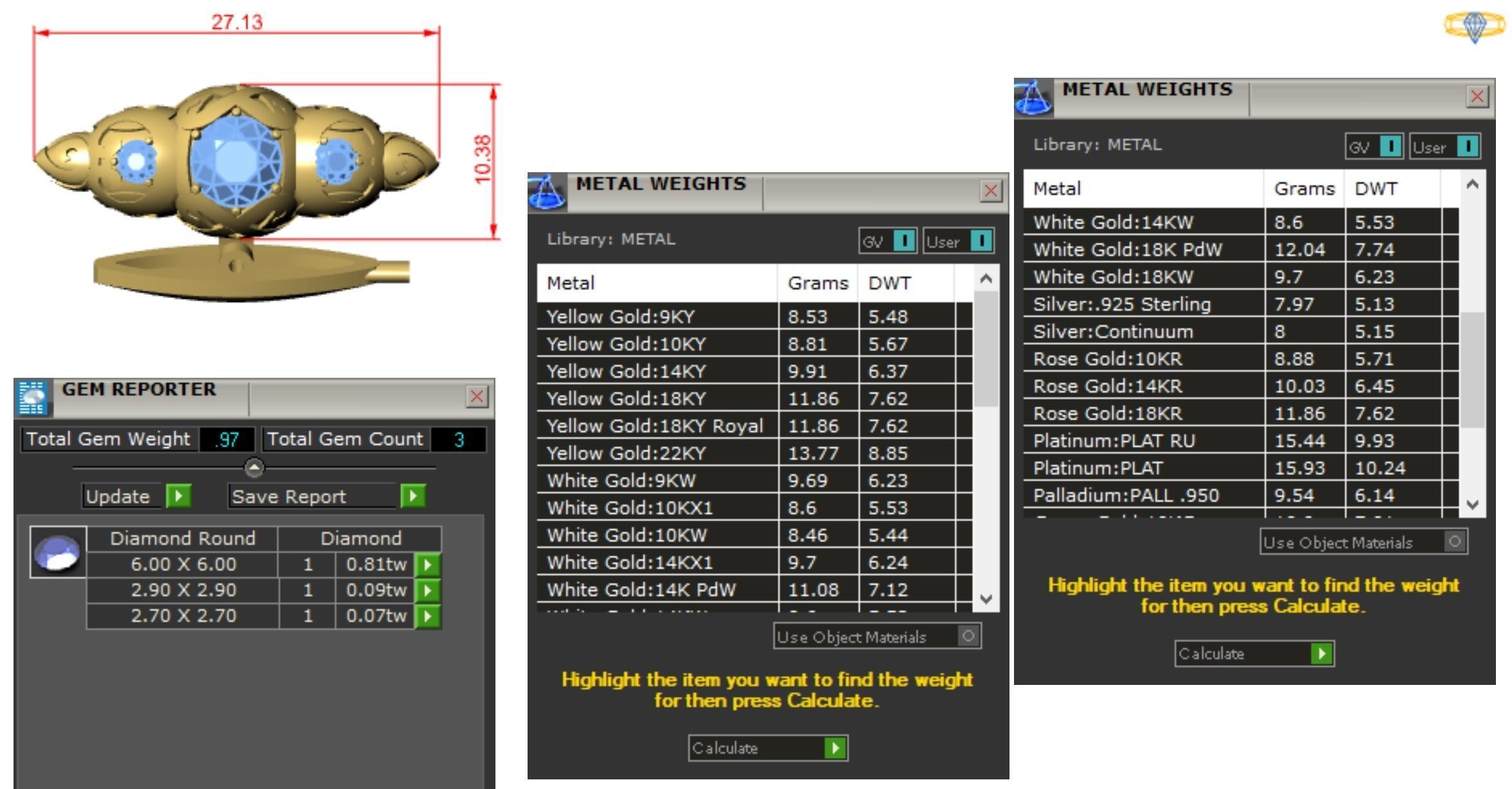 Headset with Patterns 3D print model_6