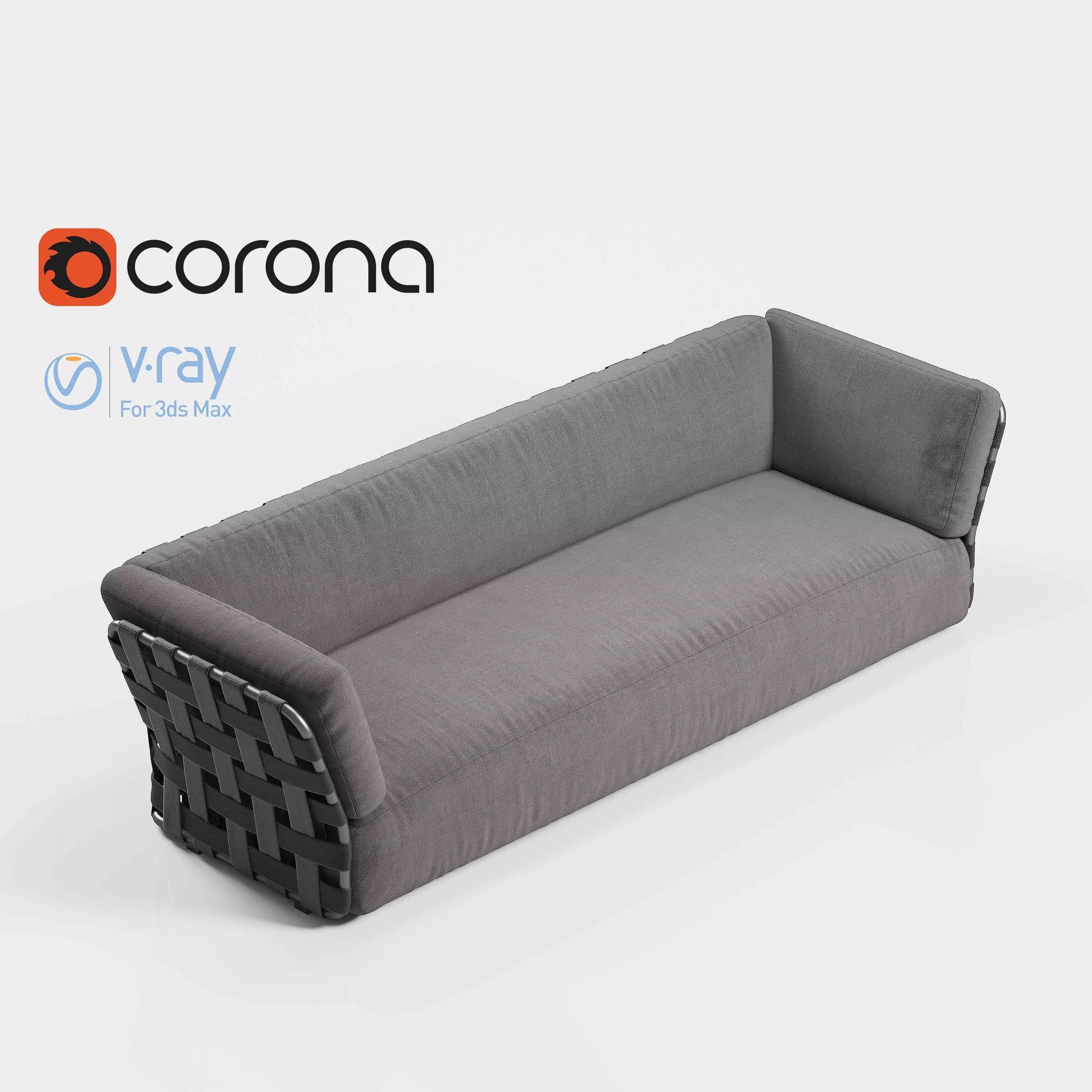 TenarchStudio sofaset513040 Render Ready Vray - Corona 3D model_0