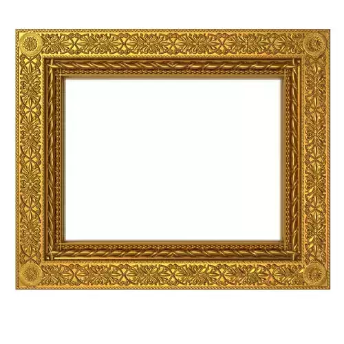 carved frame  3D model