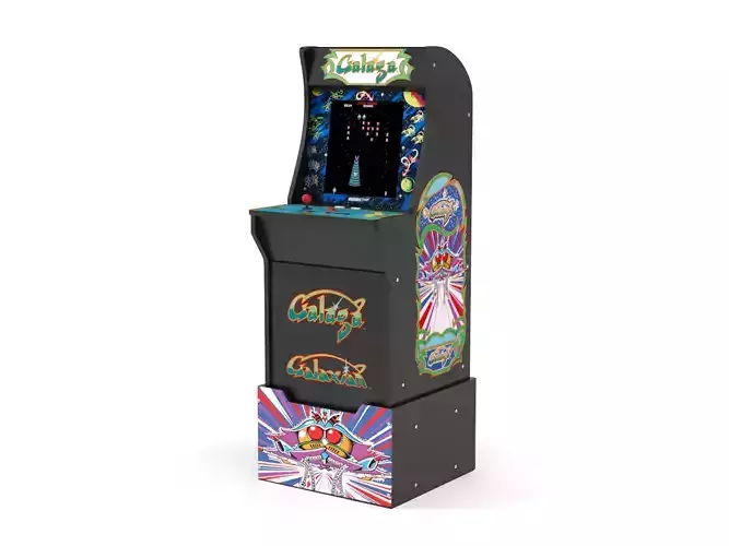 Galaga Arcade Machine 3D model
