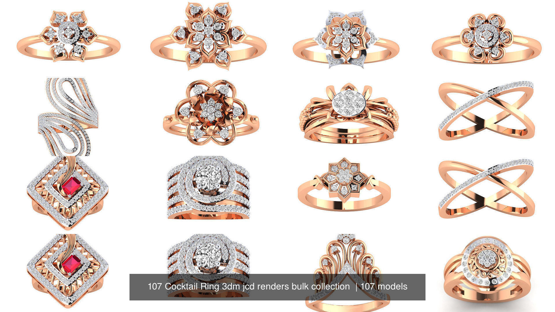 107 Cocktail Ring 3dm jcd renders bulk collection  _6