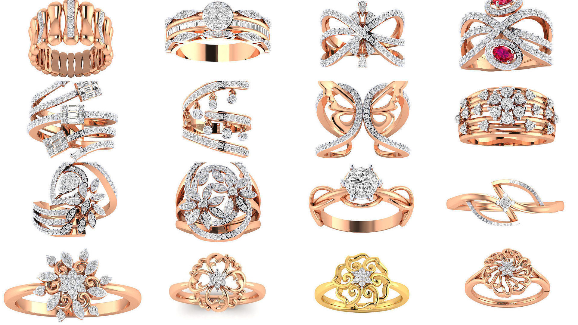 107 Cocktail Ring 3dm jcd renders bulk collection  _7