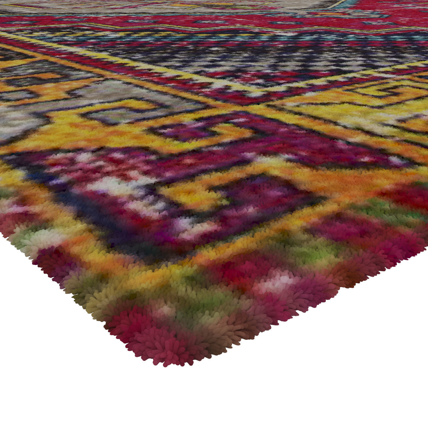 Rug Set 1546 3D model_1