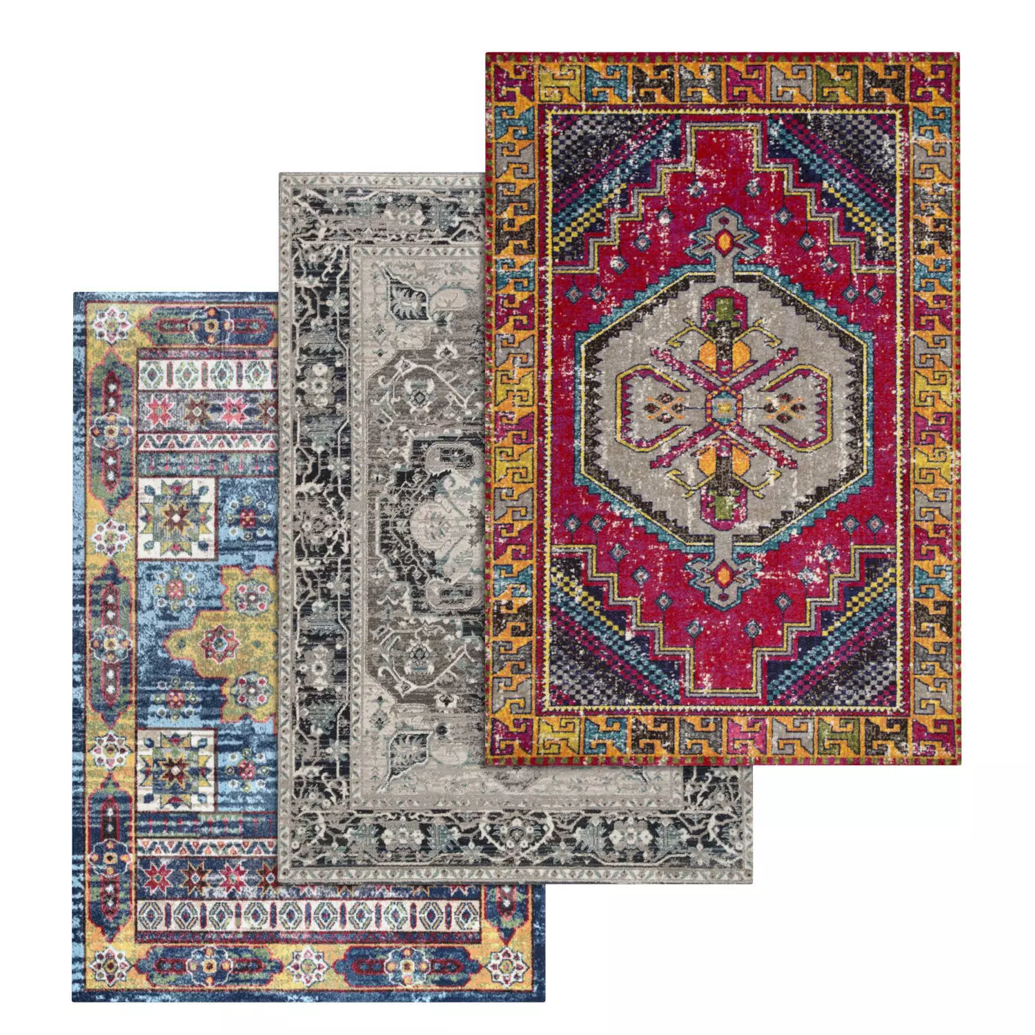 Rug Set 1546 3D model_0