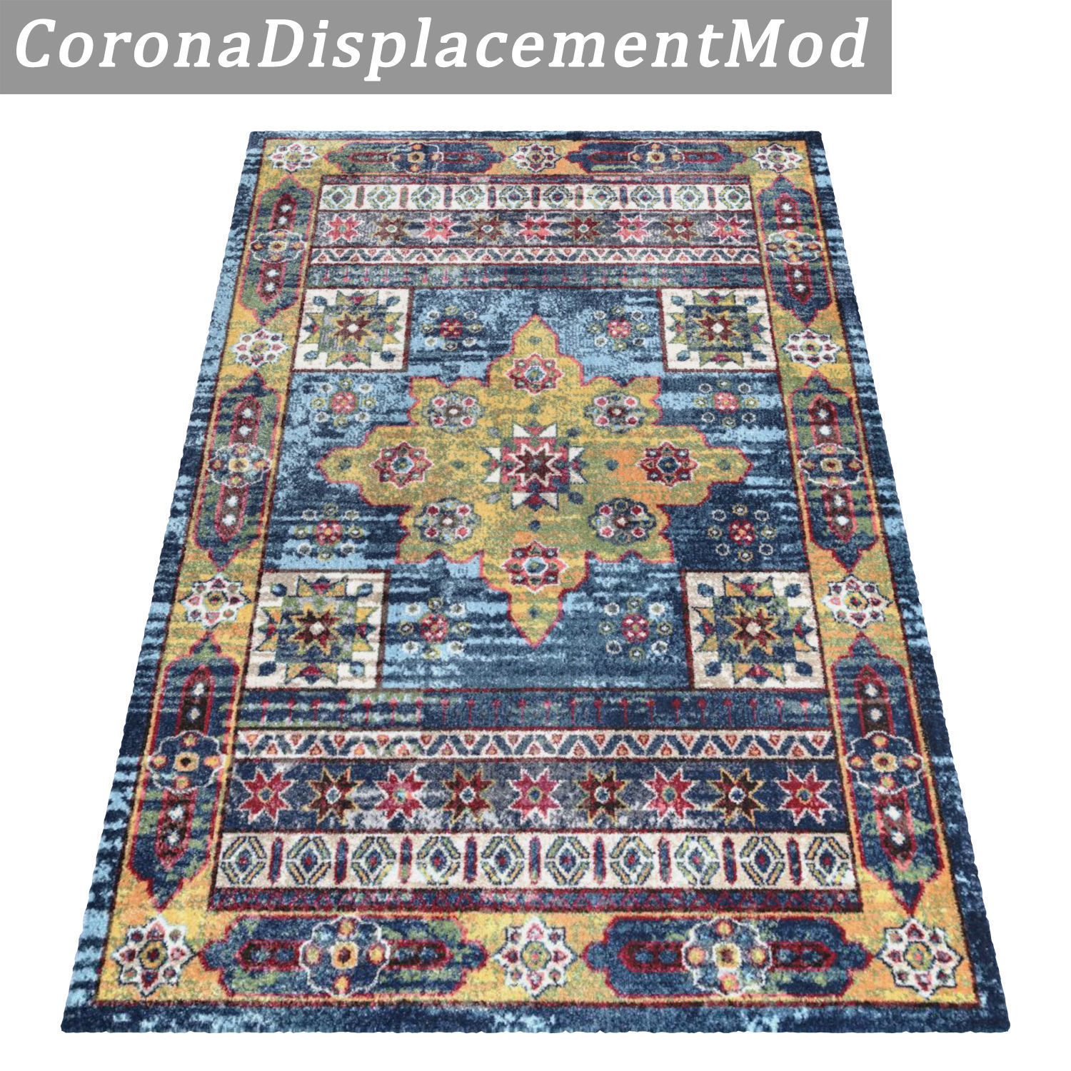Rug Set 1546 3D model_4