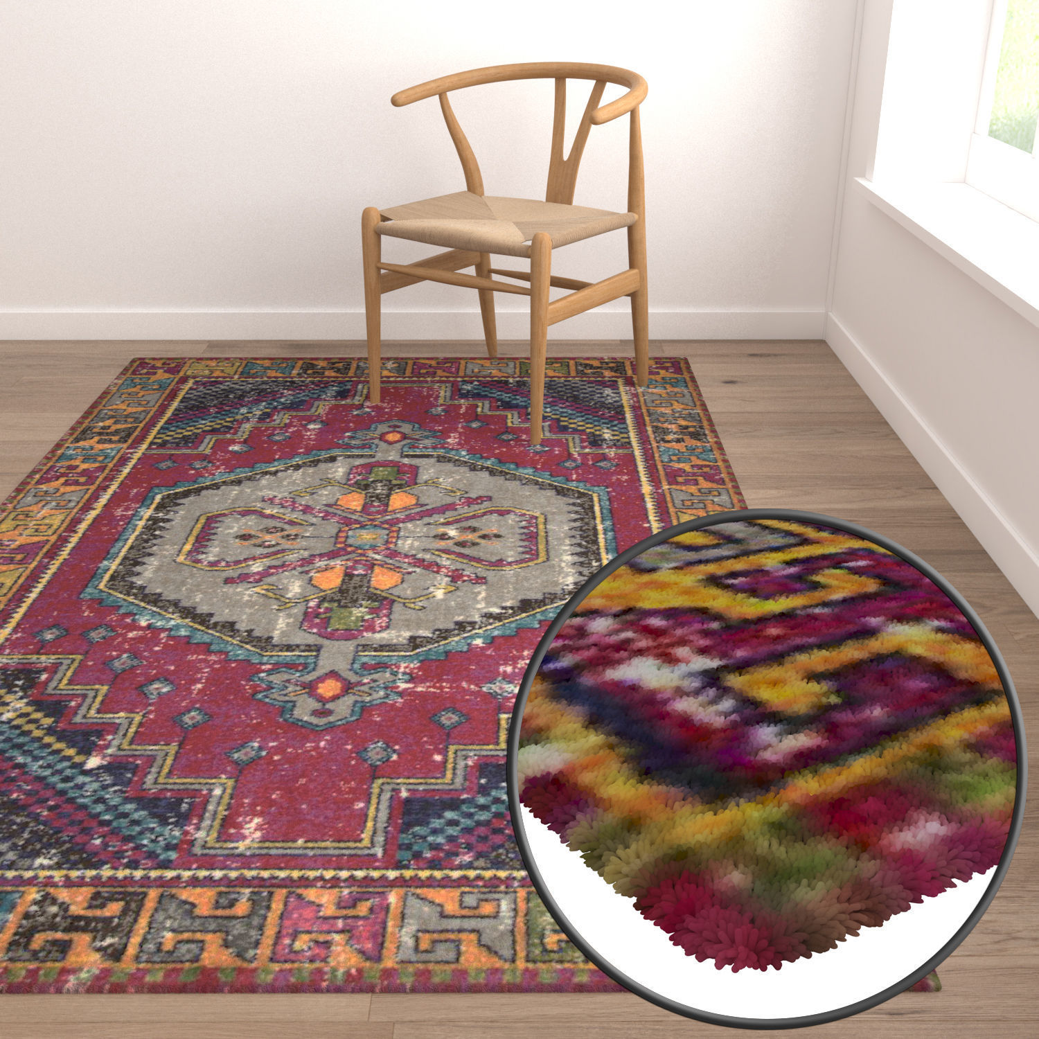 Rug Set 1546 3D model_5
