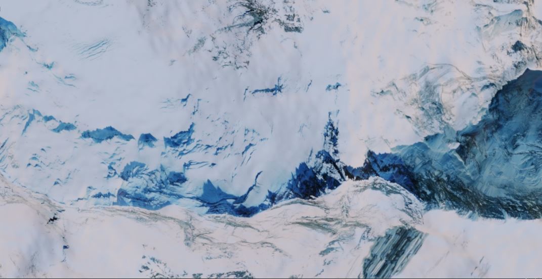 Mt Everest Realistic Terrain 3D model_3