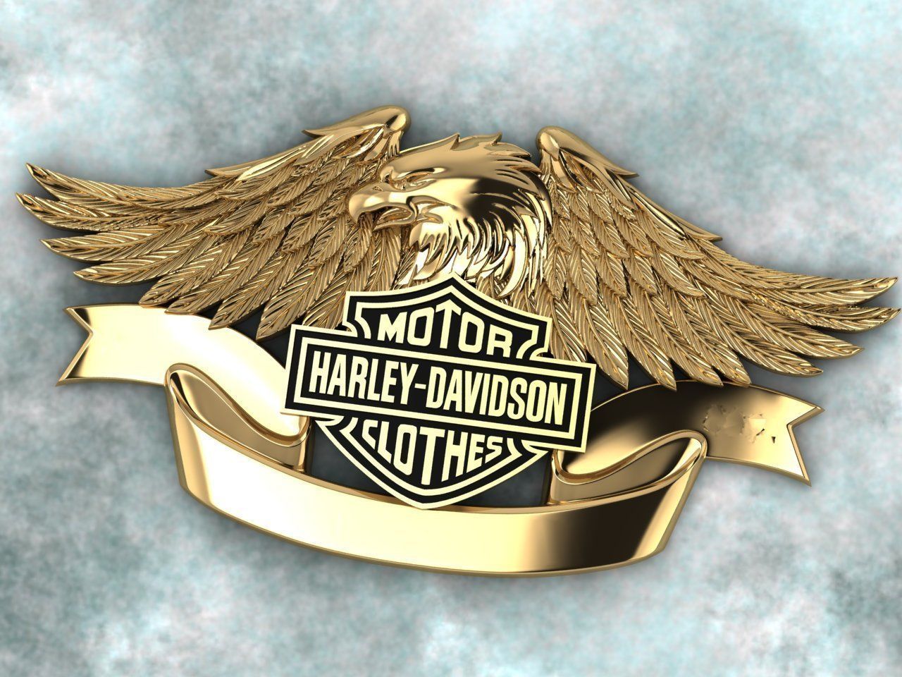 Harley-Davidson 3D print model