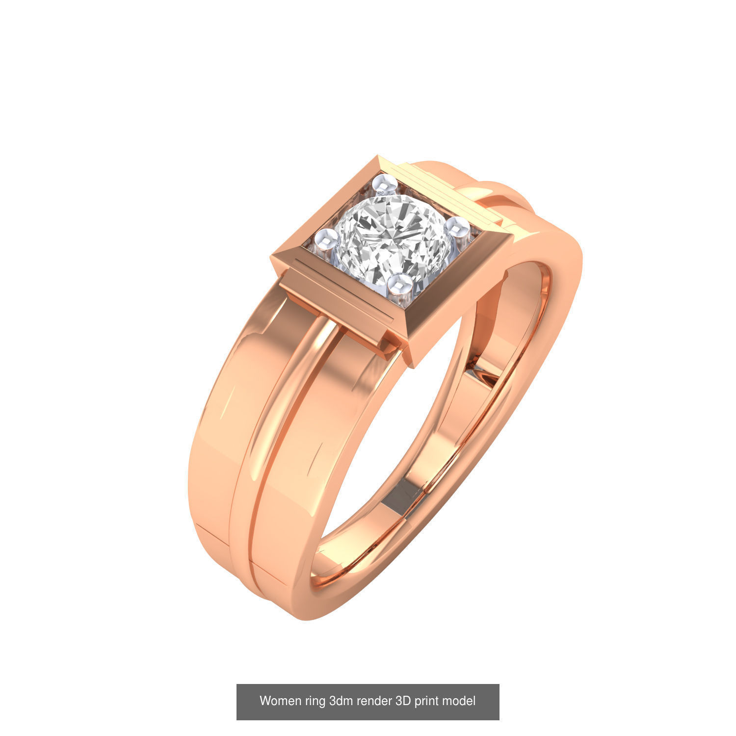 10  Male gents ring 3dm render detail bulk collection  _7