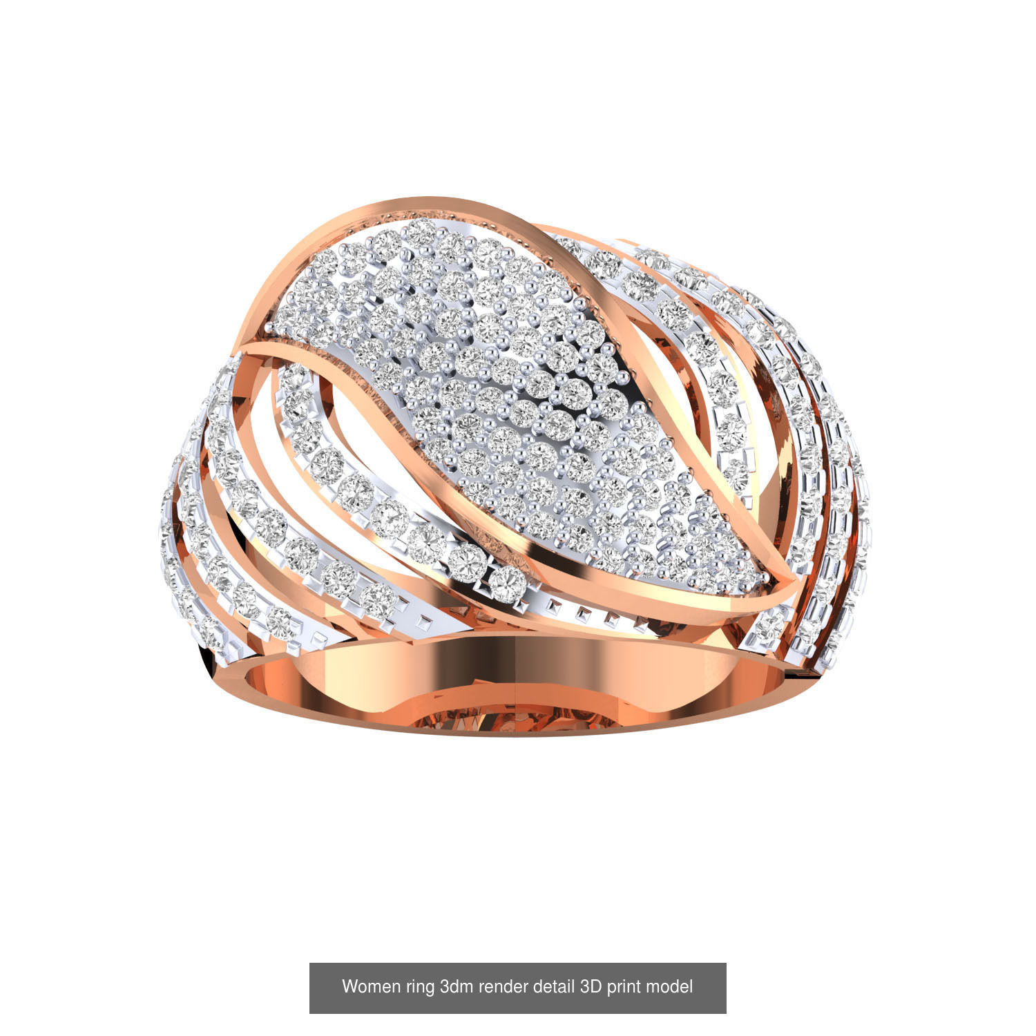 10  Male gents ring 3dm render detail bulk collection  _8