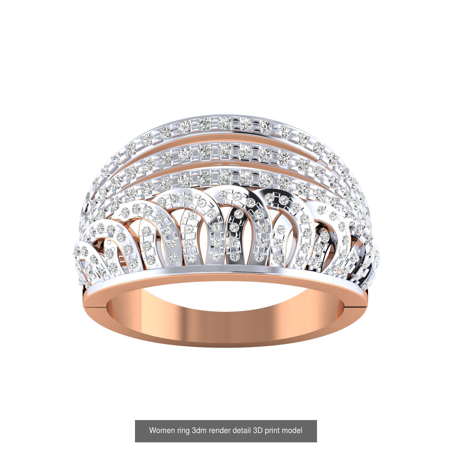 10  Male gents ring 3dm render detail bulk collection  _9