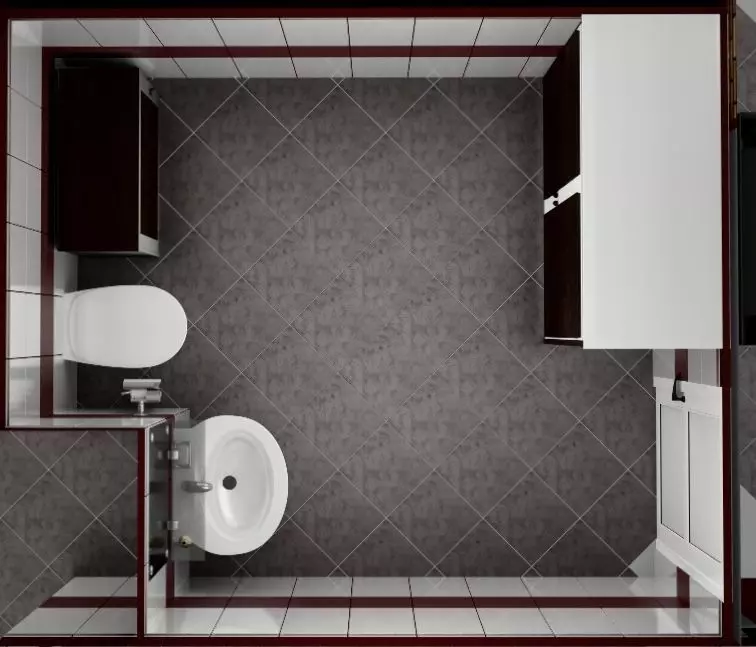 Small Bathroom Free 3D model