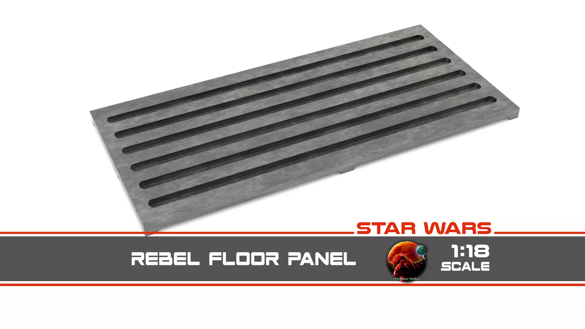 Star Wars Rebel Floor Panel 1-18 scale Kenner Hasbro Free 3D print model_0