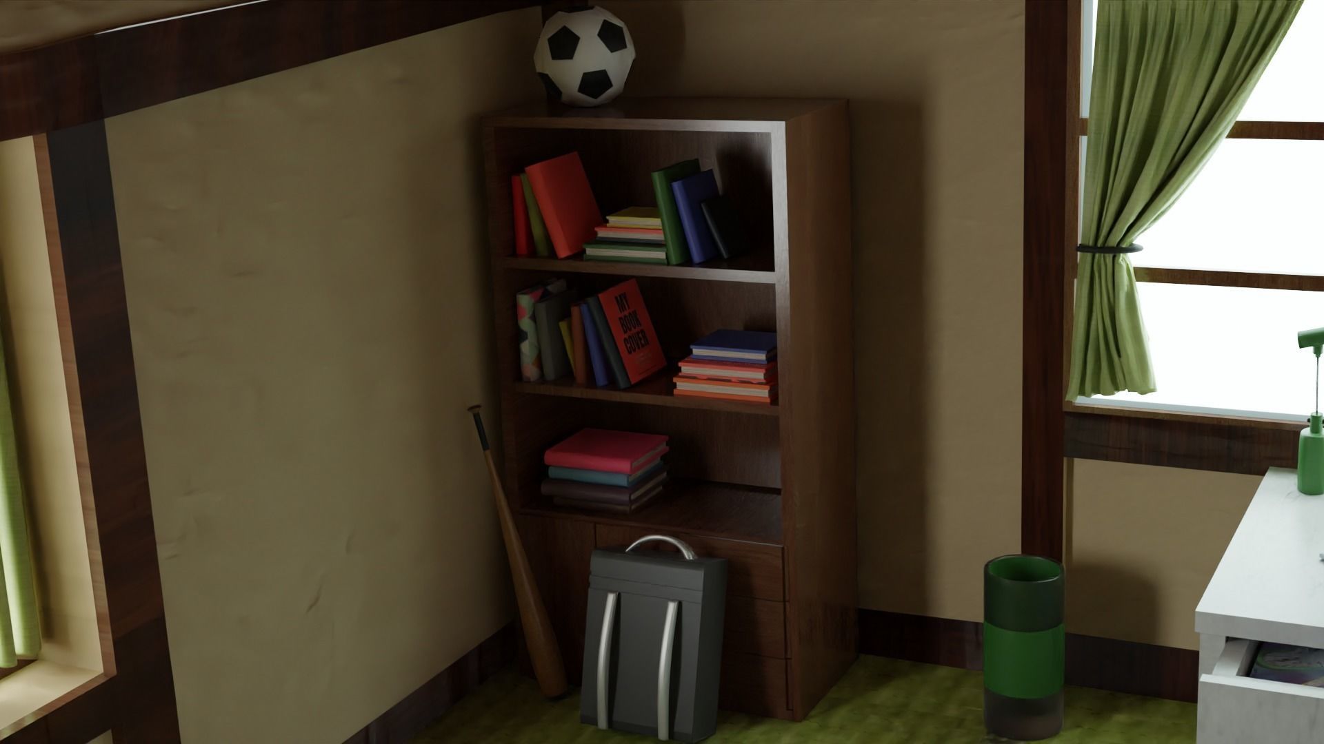 DORAEMON ROOM IN 3D  3D model_2