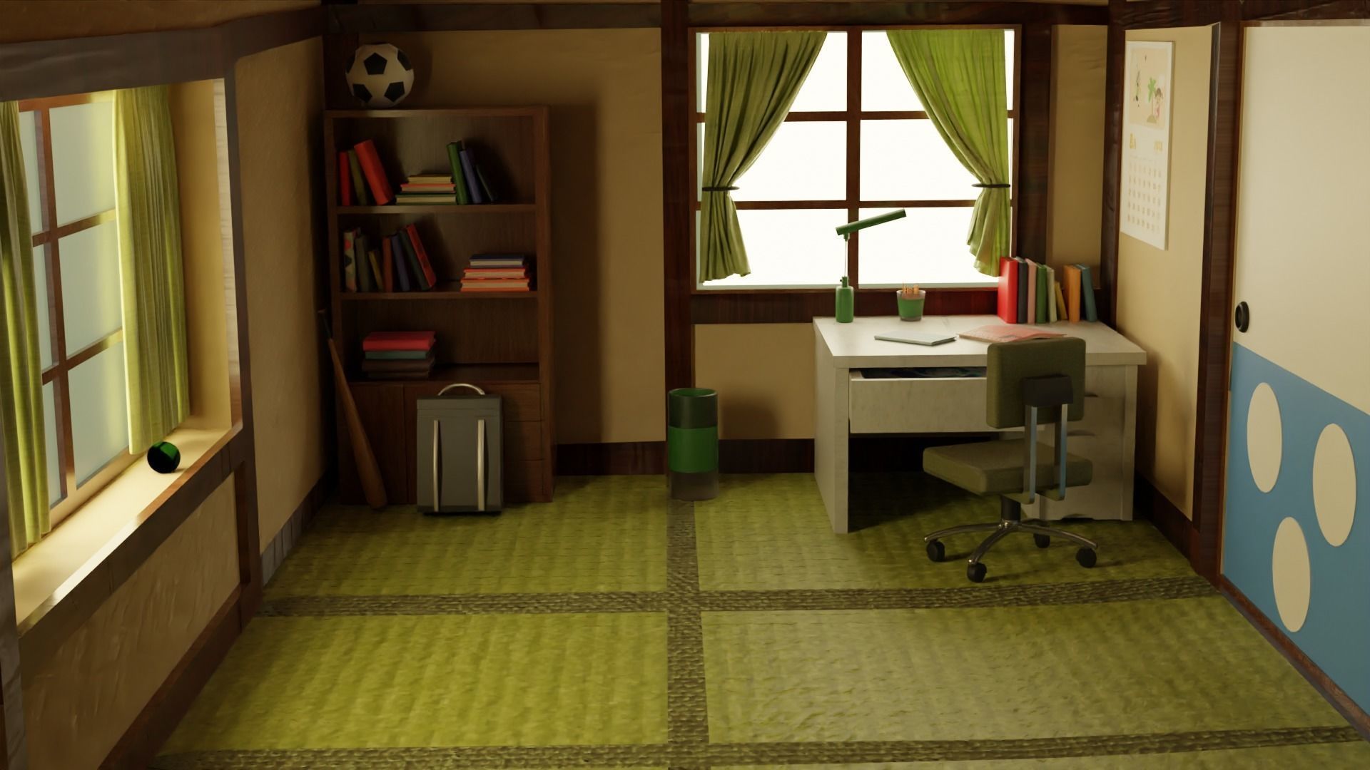 DORAEMON ROOM IN 3D  3D model_5