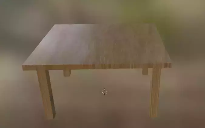 Wood table