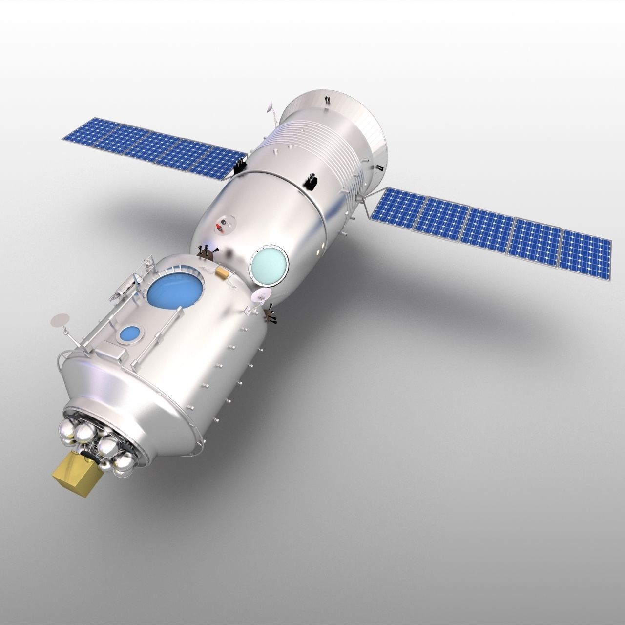 Shenzhou7 Spaceship earth Tiangong1 spacecraft manned laboratory