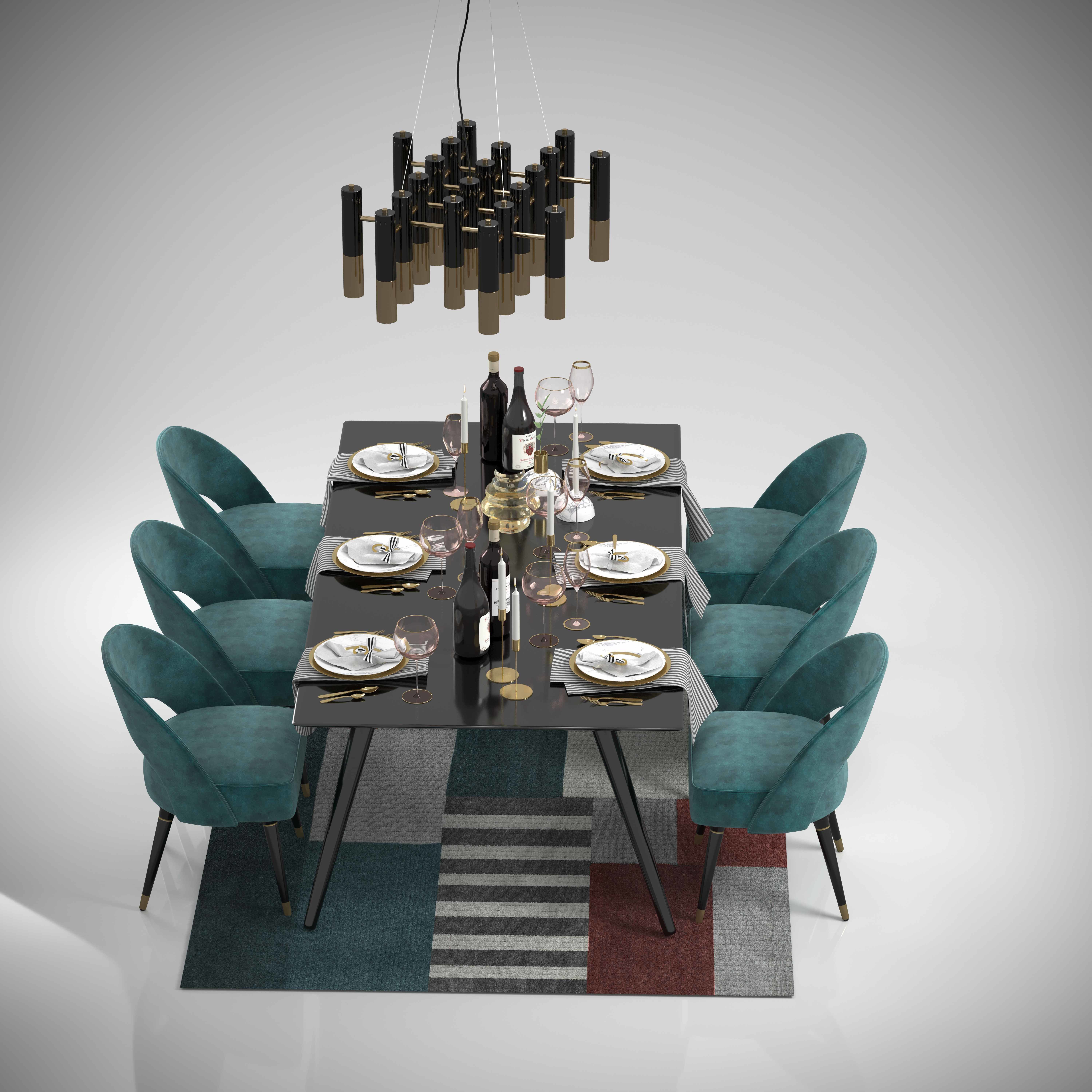 Tenarchstudio Essential HomeDiningTableRenderReady Vray - Corona 3D model_18