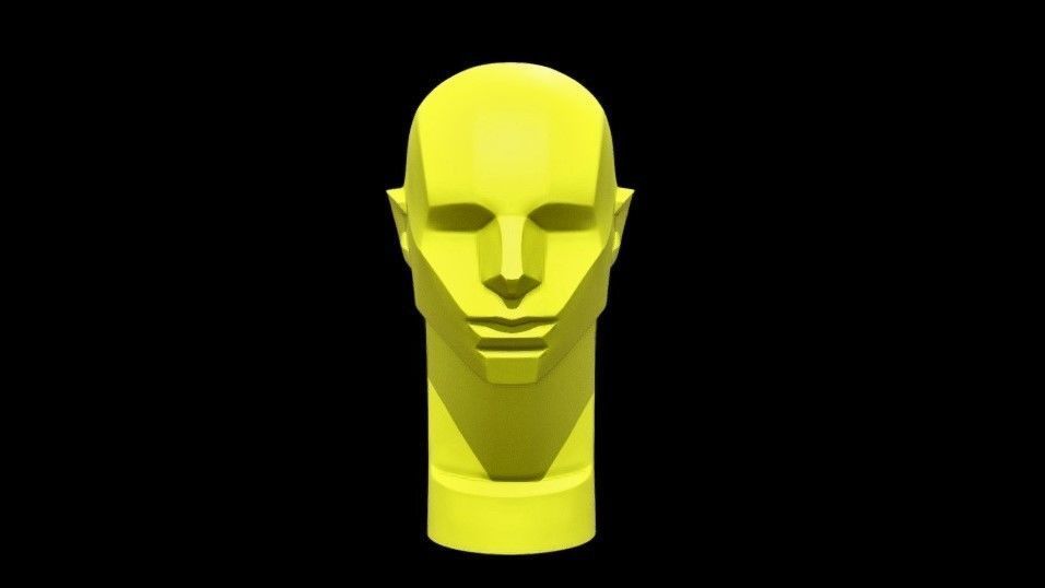 Memorized Head - John Asaro 3D model_7