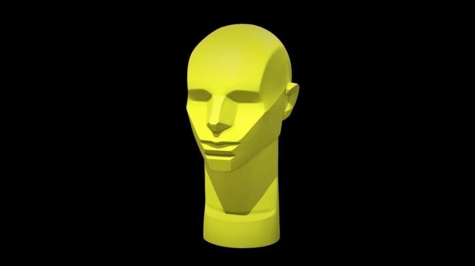 Memorized Head - John Asaro 3D model_19