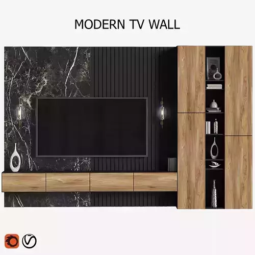 modern tv wall 16