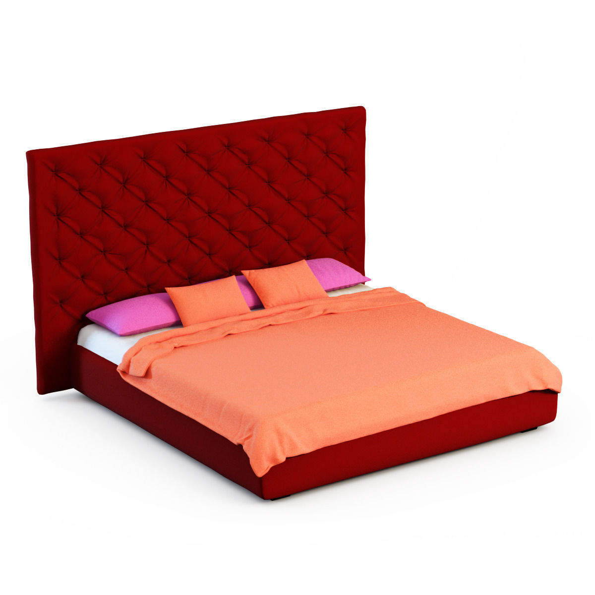 Bed Wing 3D model_1