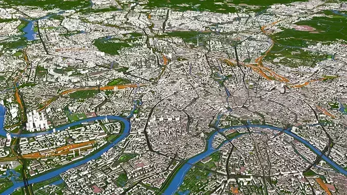 Moscow City 100x100KM September 2020