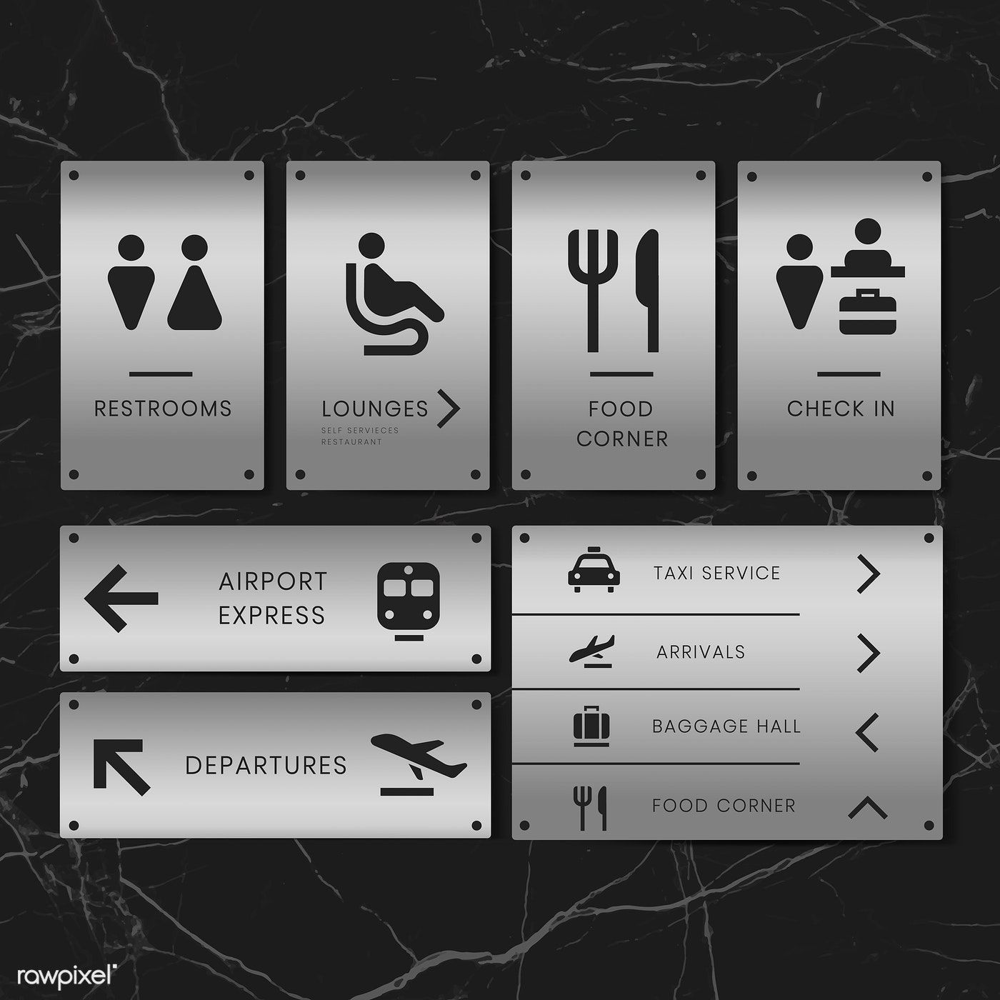 Airport Interior 3D model_25