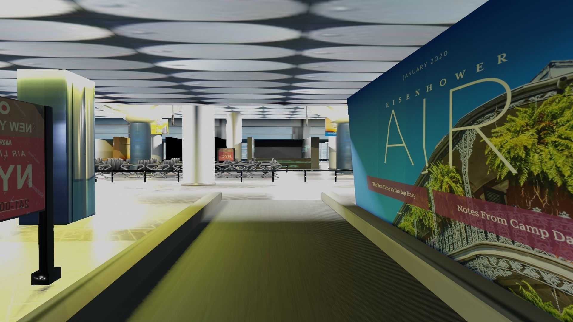 Airport Interior 3D model_12