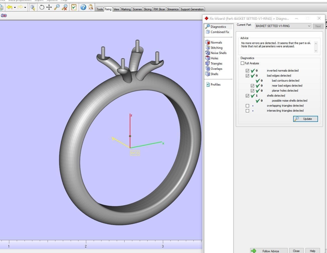 Engagement Ring Model Halo With Basket Setting Media Files-SK2 3D model_36