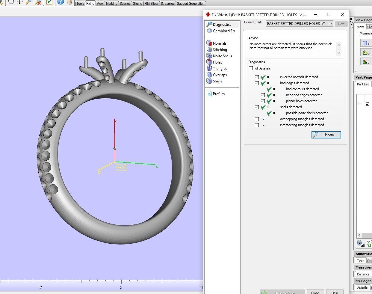 Engagement Ring Model Halo With Basket Setting Media Files-SK2 3D model_46