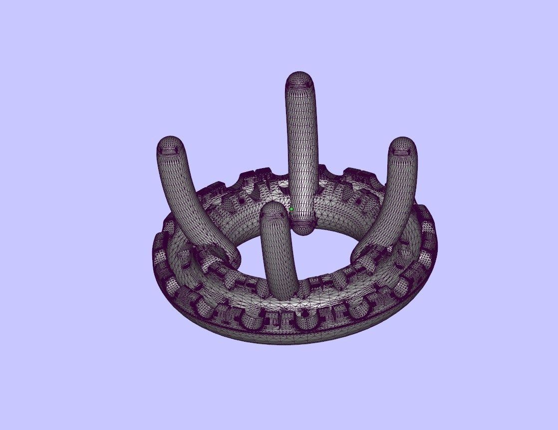 Engagement Ring Model Halo With Basket Setting Media Files-SK2 3D model_31