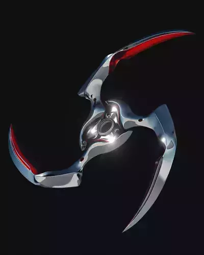 Shuriken 3d modelling