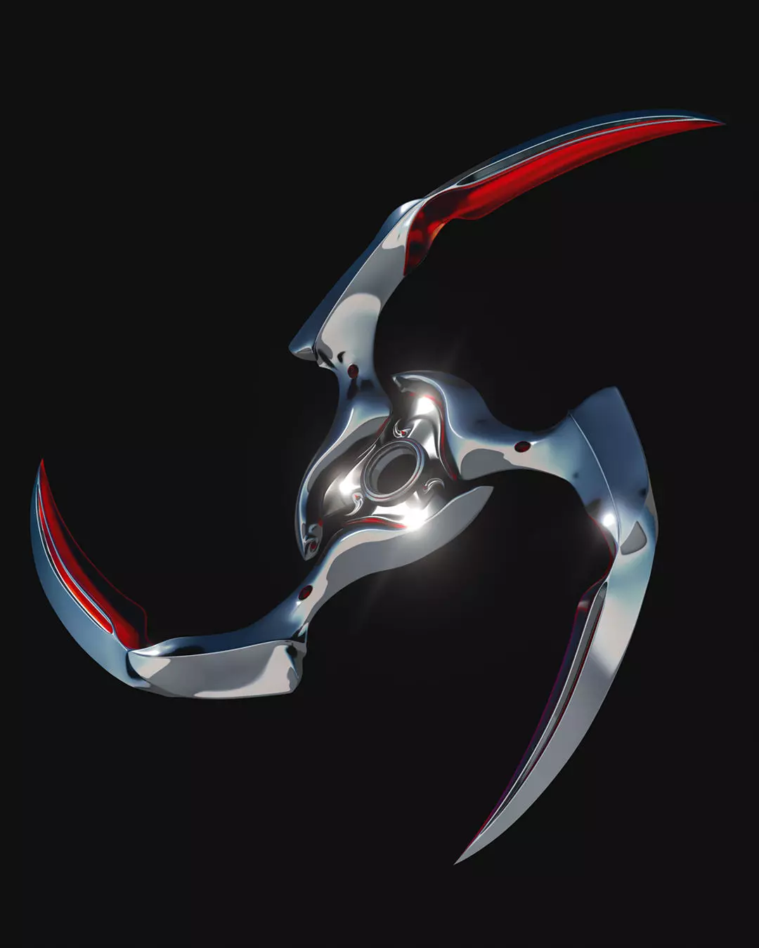 Shuriken 3d modelling 3D model_0
