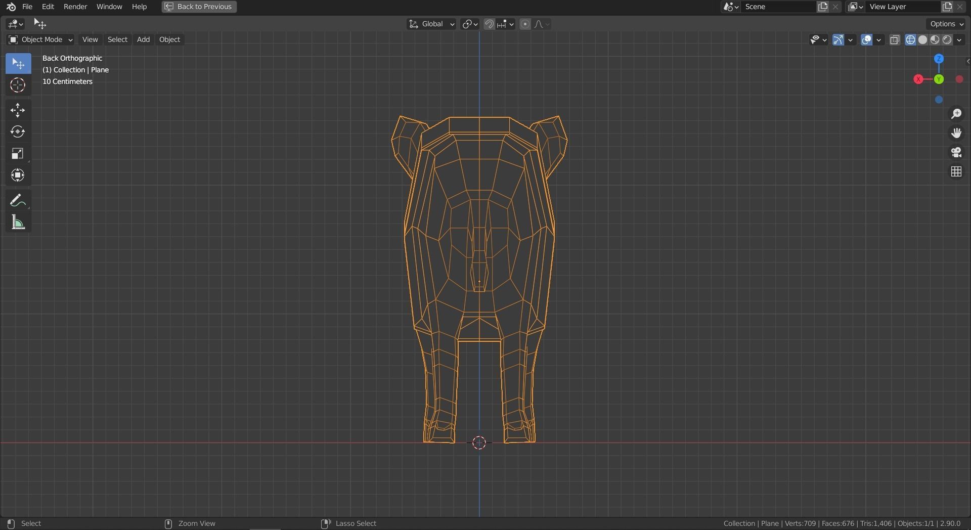 Cartoon Boar Family Low-poly 3D model_12
