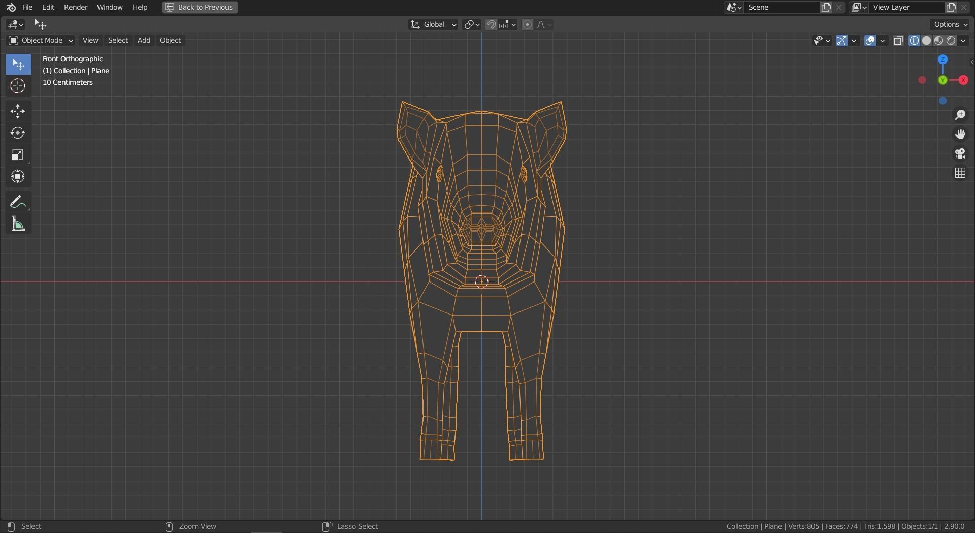 Cartoon Boar Family Low-poly 3D model_23
