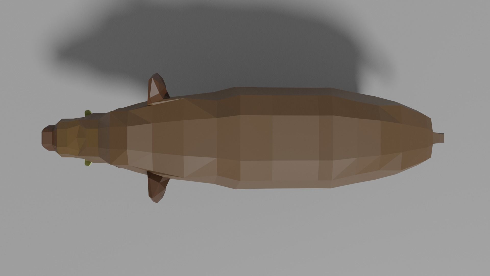 Cartoon Boar Family Low-poly 3D model_4