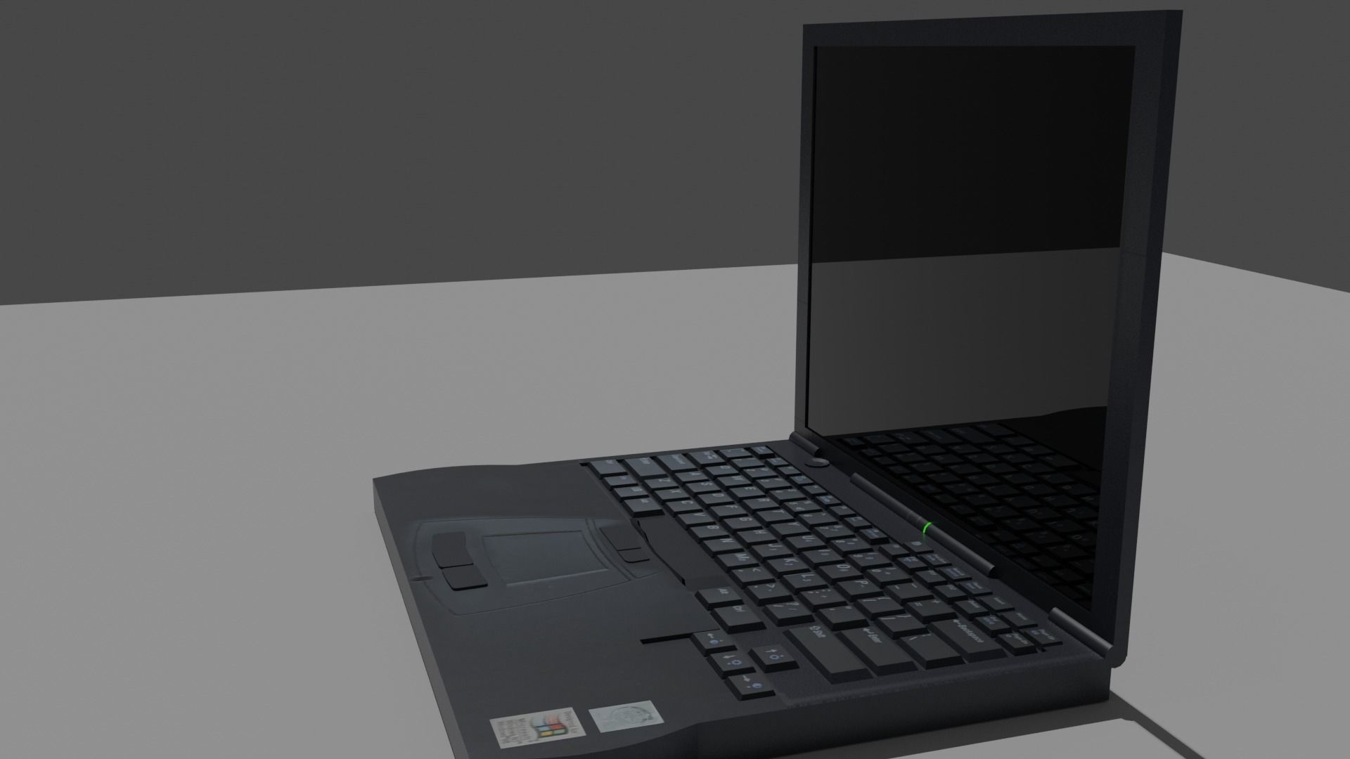 Old Notebook Low-poly 3D model_17