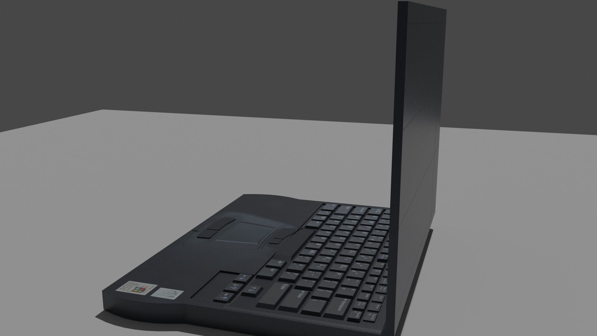 Old Notebook Low-poly 3D model_15