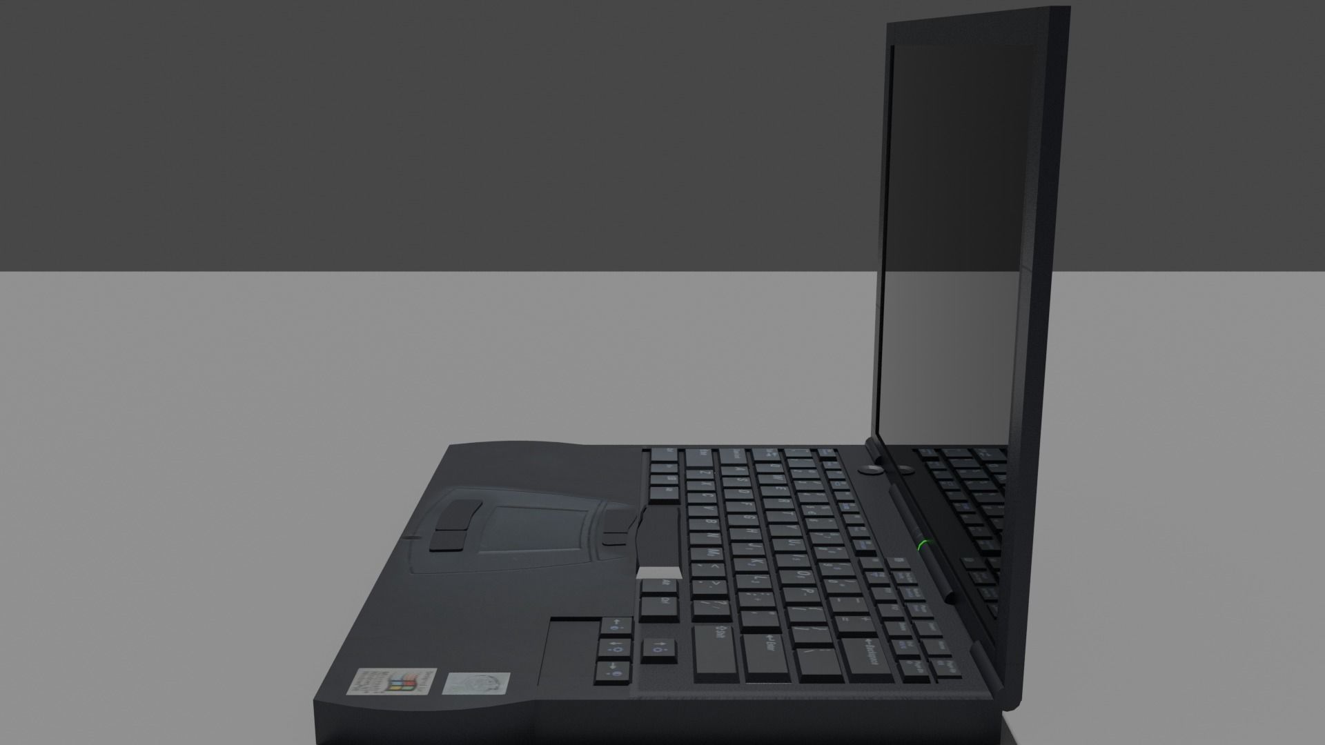 Old Notebook Low-poly 3D model_16