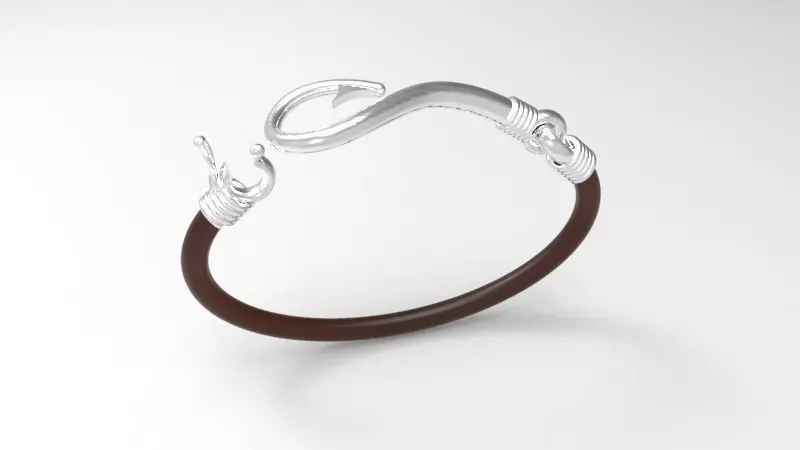 bracciale amo Free 3D model