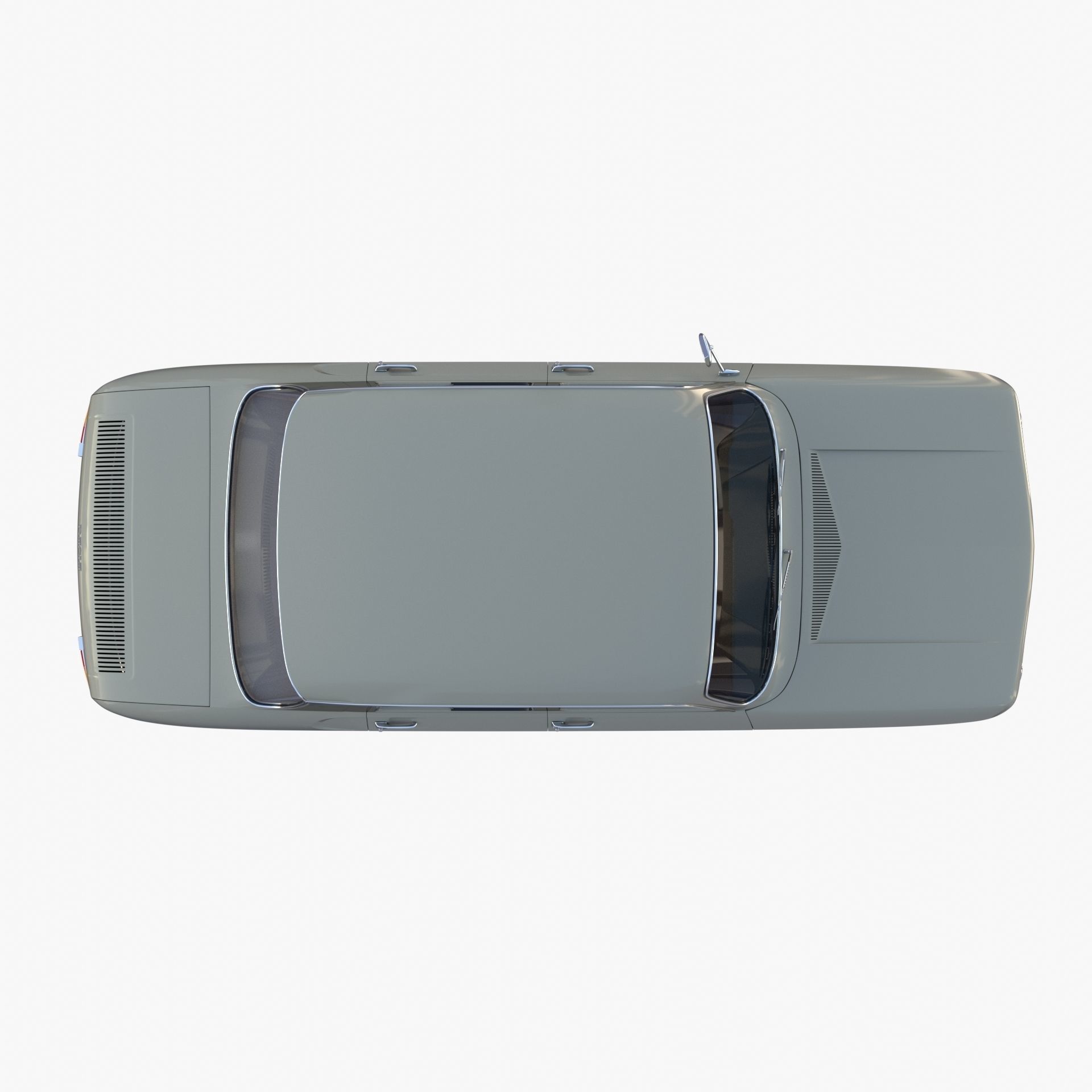 Dacia 1100 with interior Gray 3D model_13