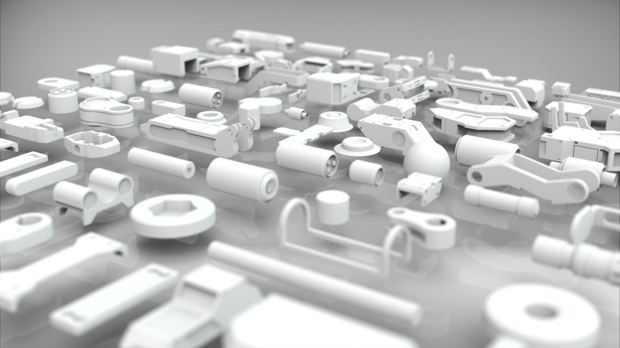 Kitbash-3 set of parts 3D model_2