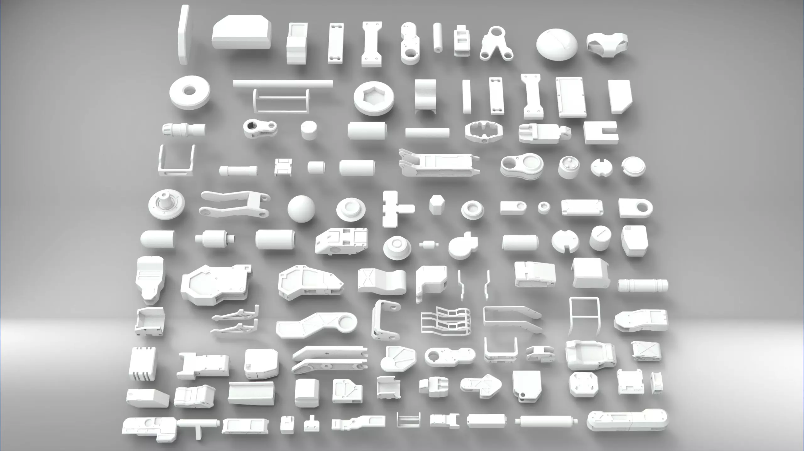 Kitbash-3 set of parts 3D model_0