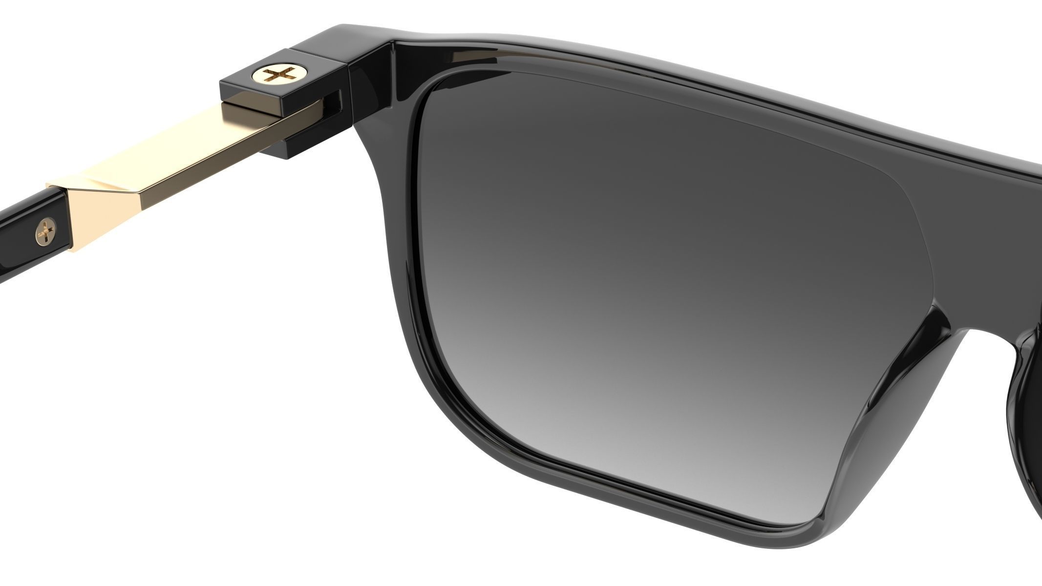 Big Frame Sunglasses 3D model_7