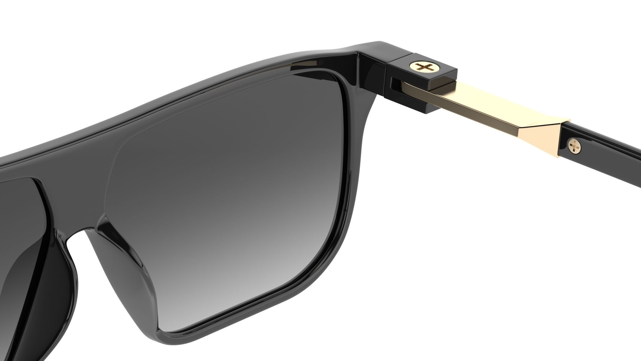 Big Frame Sunglasses 3D model_8