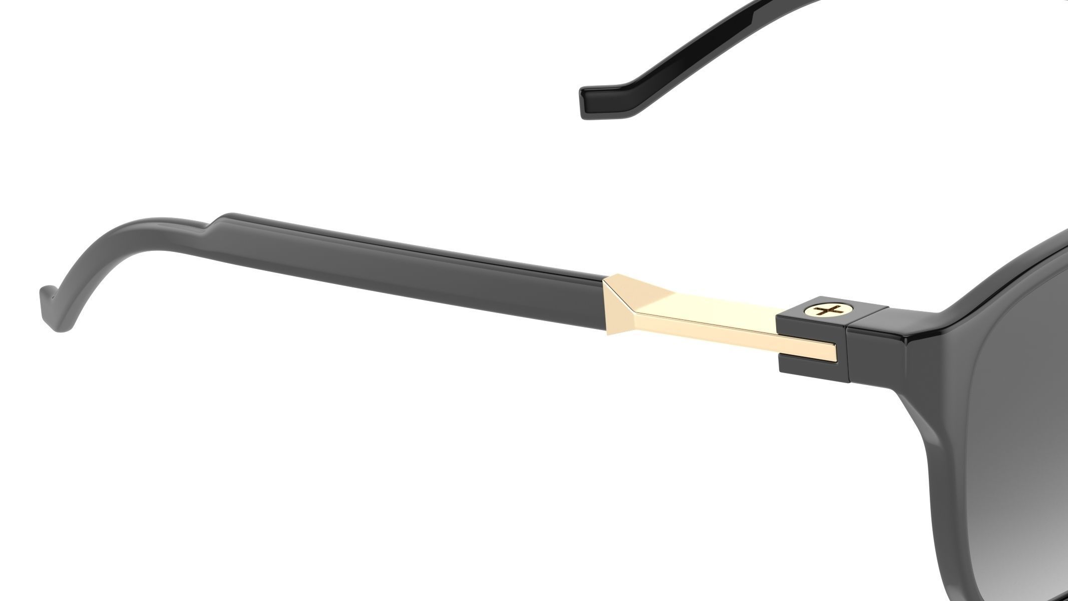 Big Frame Sunglasses 3D model_6