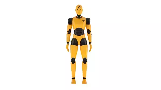  Crash Test Dummy 3D model
