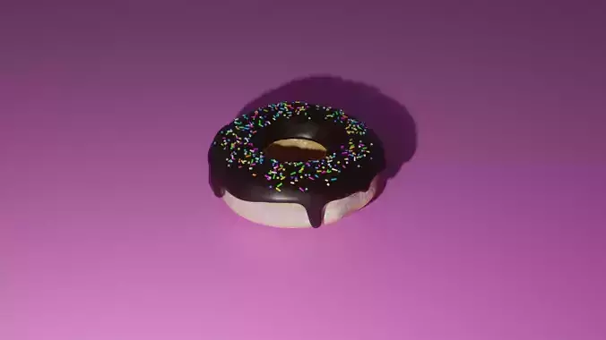 Donut chocolate